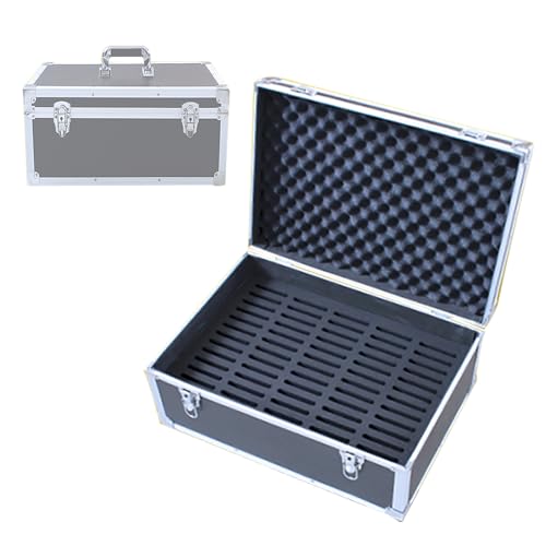 Secure Cell Phone Storage Lock Box, Mobile Device Trunk for Classrooms, Exams, Offices & Restaurants - Safe Smartphone Stand (51.5x35x22cm / 20x14x9in)