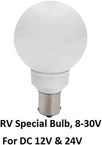 Gold Stars 20990080 Natural White LED Vanity Light (20-99/1156 Base 130 Lums 12v or 24v)