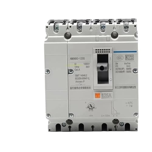 MMCB 1P 100A Disyuntor NM8NDC CC Protección de Motores Eléctricos y Paneles Fotovoltaicos