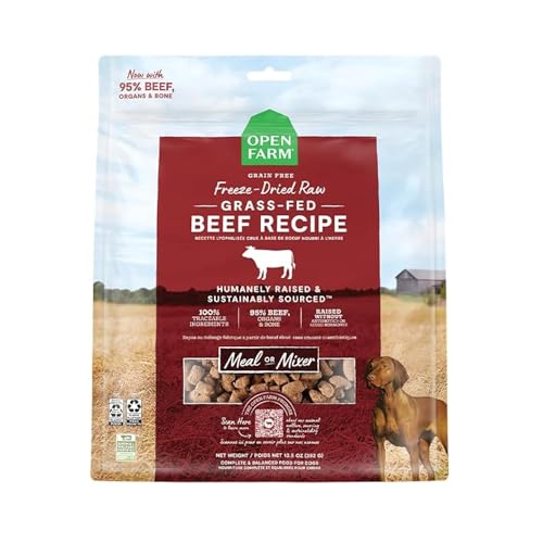 Open Farm Freeze Dried Raw Dog Food, Humanely Raised Meat