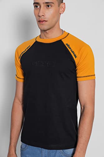 Image of Trendy Men's Round Neck T-Shirt Pure Pre Combed Cotton Bio-Washed 3D Print (STM-003)