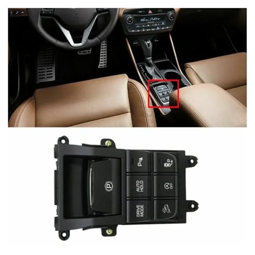 Interruptor Freno Mano Electrónico Hyundai Tucson 2016-2017 Control Estacionamiento 93300D3000 4