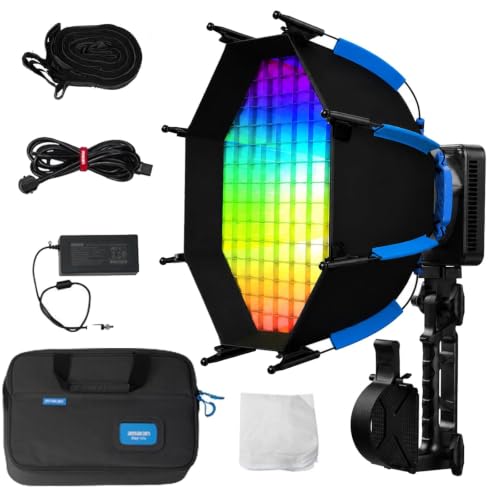 Amaran Ray 60c RGB LED �r�f�I ���C�g�AOcta Dome 30 �\�t�g�{�b�N�X �|�[�^�u�� �o�b�O�t��