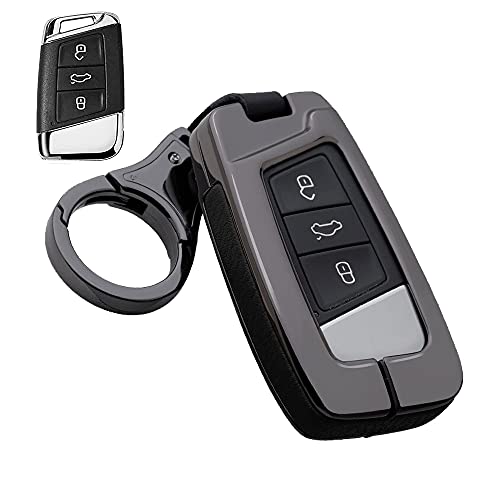 Étui de clé de voiture Skoda Superb et Passat en cuir