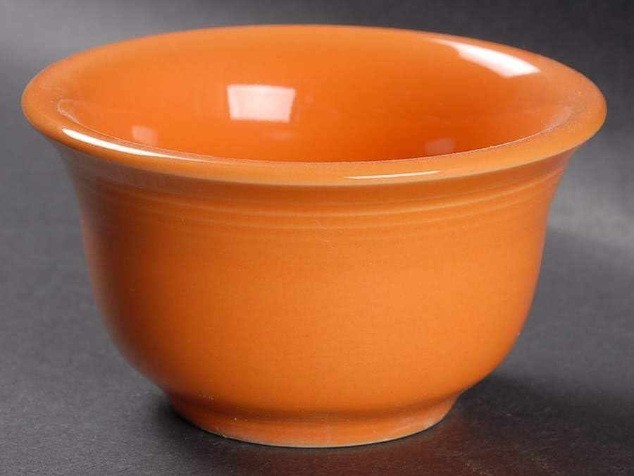 Homer Laughlin Fiesta Tangerine Bouillon Cup