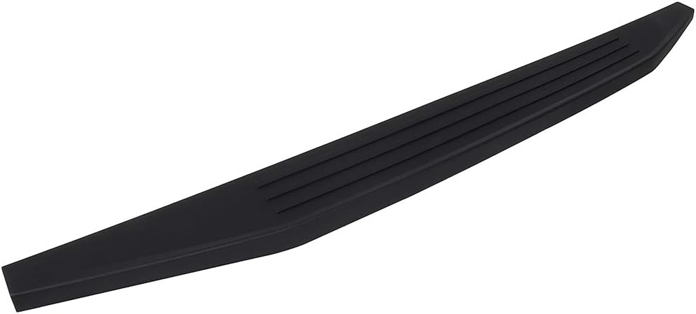 OCPTY Tailgate Molding Cap for 2015-2020 for Ford for F-150 Without Flex Step(Matte Black), 1PC Top Rear Tailgate Moulding Trim ABS Material Truck Beds & Tailgates