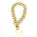 Heavy Duty 15mm Gold Stainless Steel Dog Choke Chain Slip & Martingale Collars for Pit Bull, Mastiff, Bulldog, & Big Breeds 12 Inches-34 Inches (32