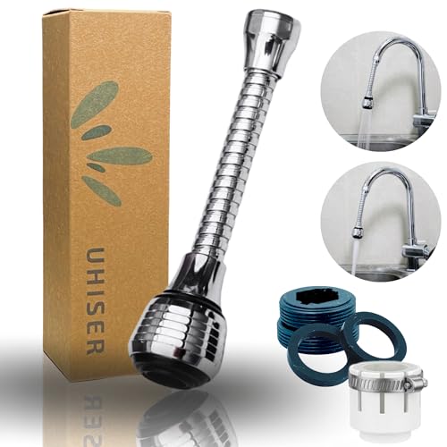 Aireador Grifo Cocina - Adaptador Grifo Cocina - 2 Chorros Ahorro Hasta el 50% de Agua - Filtro Grifo Cocina Filtro Grifo Fregadero Grifo Lavabo Extensor Grifo Cocina Grifos Difusor Grifo Cocina