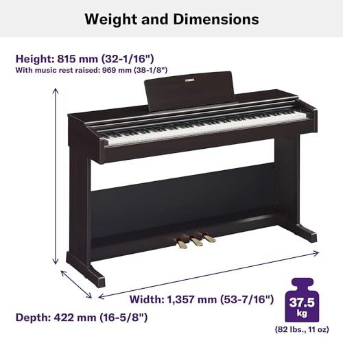 Yamaha YDP105B Arius, Console Digital Piano thumb #3