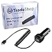 Produktbild Trade-Shop KFZ Auto Schnell-Ladekabel Ladegerät USB Typ C 3,1A Anschluss mit zusätzlichem USB Port und 120cm Spiralkabel für Samsung Galaxy A8+ A8 A5 A3 (2018) Galaxy Note 8 Duos Galaxy X S9+ S9 S8