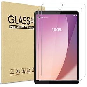 ProCase 2 Pack Screen Protector for Lenovo Tab M8 2023 Gen 4/ Lenovo Tab M8 Gen 3/ Smart M8 Gen 3 2022/ Tab M8 HD/Smart Tab M8 /Tab M8 FHD 2019, Tempered Glass Screen Film Guard -Clear