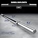 E.T.ENERGIC 7ft Olympic Powerlifting Barbell 44lb Olympic Bar 1500-lbs Capacity Available with Hard Chrome Sleeves for Deadlift, Squat and Bench