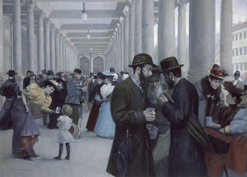 Pintura de lienzo Columnata de Mühlbrunn, el alma de Wilhelm Gause en la decoración de tu hogar