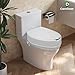 Raised Toilet Seat with Lid for Elderly, 6