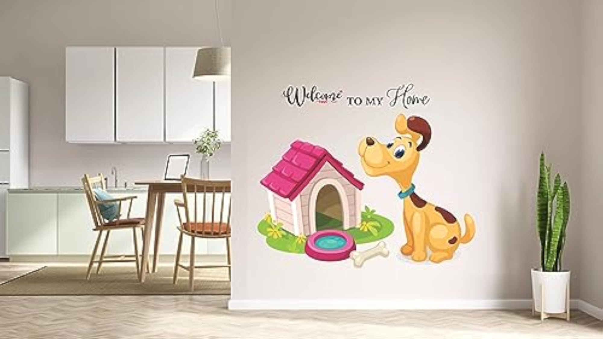 Dog House Wall Sticker for Home Decor