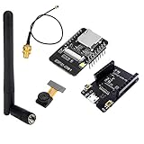 🕹 【KOMPATIBILITÄT】: Unterstützt UART / SPI / I2C / PWM / ADC / DAC-Schnittstellen; Unterstützt OV2640- und OV7670-Kameras mit integriertem Blitz; Unterstützt Image WiFi Upload und TF-Karte.