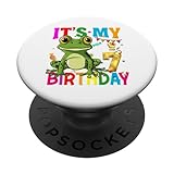 Photo Gallery frog birthday girl 7th i m 7 anni carina frog birthday birthday popsockets popgrip intercambiabile Photo Gallery frog birthday girl 7th i m 7 anni carina frog birthday birthday popsockets popgrip intercambiabile