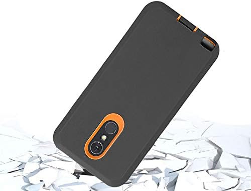 Annymall Case for LG Stylo 4 Case, Hybrid High Impact Resistant Rugged Full-Body Shockproof Tri-Layer Heavy Duty Case, with Kickstand & Built-in Screen Protector for LG Stylo 4/ LG Stylo 4 Plus