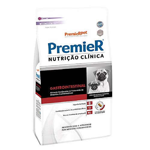 Ração Premier Nutrição Clínica Gastrointestinal Cães Raças Pequenas