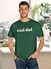 hohololo Fathers Day Tshirt Cool Dad Tshirt Father's Gifts Shirt Papa Tee Shirt S-XXL (Cool-green1,M) #1