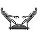 ECOTRIC 3 Point Hitch Kit Compatible with Kubota B-Series Sub-Compact Tractor Three Point Hitch Powder Coated Steel Gray