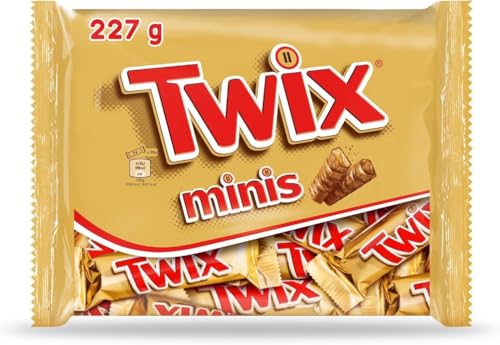 Twix minis Chocolatinas con Galleta crujiente y suave...