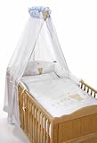Easybaby Bettset, miel, diseño de oso, color azul (400 – 