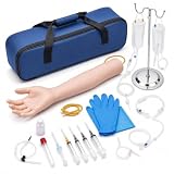 PVC Übungsarm Set mit Schlauch, Ständer und Tragetasche, Trainingsarm für Demonstrationszwecke