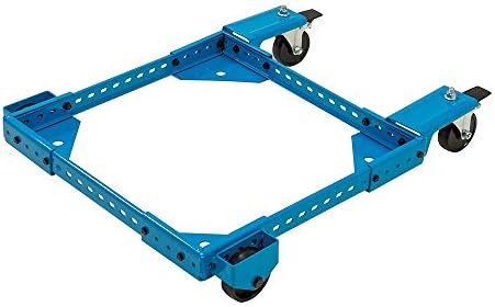 Silverline Tools 665646 Universal Mobile Base, Black