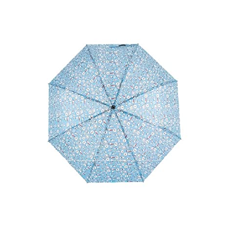 Guarda-chuva Mini Feminino Azul Claro Snoopy SP3908