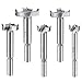 Produktbild FIXKIT 5-tlg. Forstnerbohrer Set, Holzbohrer mit Kohlenstoffstahl Zentrierspitz für einfaches Bohren von Sacklöchern in Weichholz (ø15-35x75mm)