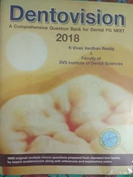 Paperback DentoVision 2018 Dental PG NEET 2018 Book