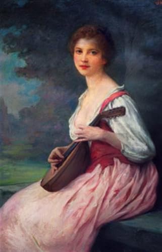 Peinture à l'huile authentique de Charles Amable Lenoir pour célébrer l'amour de l'art classique