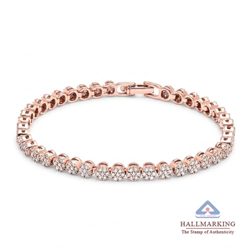 Image of TRUESILVER ACPL Pure Sterling Silver Bracelet for Women | BIS Hallmarked 925 Silver Bracelets Jewellery Gift for Birthday Wedding Anniversary