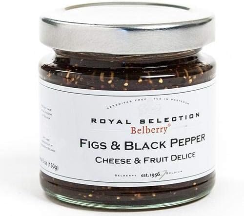 Figs & Black Pepper Compote by Belberry (4.5 ounce)