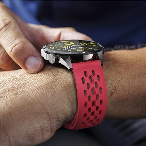 Correa de silicona de 20mm para Samsung Galaxy Watch 6 pulsera Huawei GT4 6