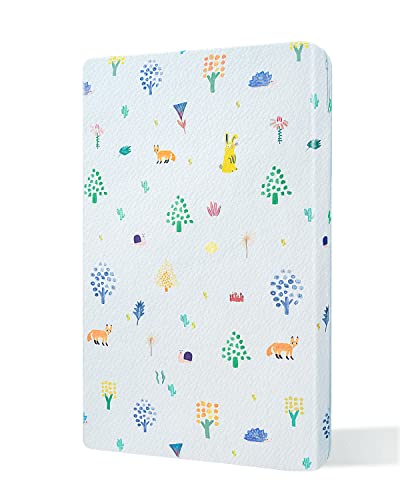 Mini Crib Mattress, 2-Stage Dual Firmness, Cooling Gel Memory Form For Toddler High Density Support Foam For Infant, 38 X 24Inch Soft Jacquard Cover With Woodland Animals Print, Removable And Washable #TOP18