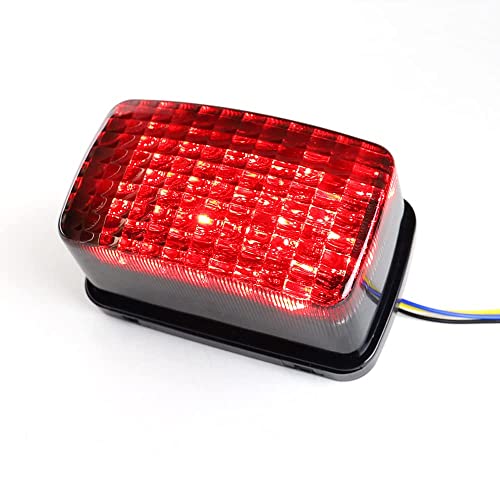ZYTC Motorcycle Tail Light Smoked Lens Led Brake Lights ATV Taillight with Turn Signals Fit For Viking Grizzly Big Bear Bruin Kodiak Wolverine Rhino
