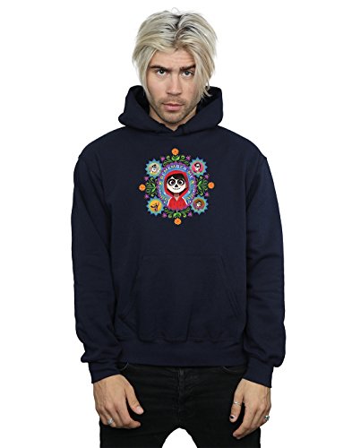 Image of Disney Men's Coco Remember Me Hoodie X-Large Navy Blue