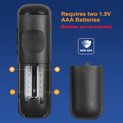 New 2Pcs Replacement Remote Control Compatible for Roku TV,for TCL Roku/for Hisense Roku/for Onn Roku with 8 Shortcut Keys (Not for Roku Stick,Box and Players) - Thumbnail 4
