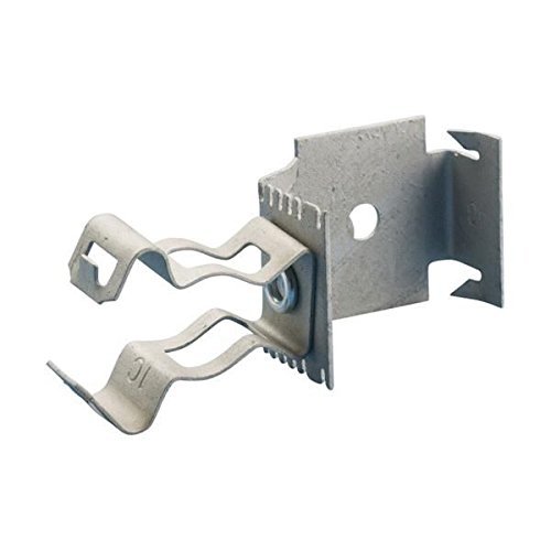 ERICO Caddy 812MF Conduit to Stud Attachment, 1/2 to 3/4 in Conduit/Cable, Steel, Electro Galvanized