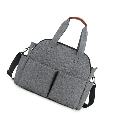 Bolso bandolera ergonómico y espacioso organizador de pañales