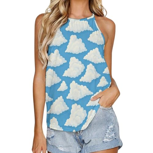 Gilet sans manches col rond femme Cloud finitions soignées coupe épurée
