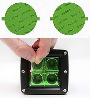 Custom Fit Green Fog Light Covers for Toyota 4Runner Round (14-)