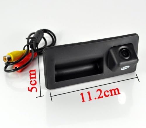 2 in 1 Replacement Car Trunk Handle + CCD Rear View Backup Reverse Parking Camera for Audi A4 A6 A8L S5 Q3 Q5