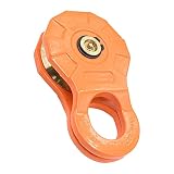 KOZEEY Winch Snatch Block, 10T Strength Load Recover Winch Pulley Towing Pulley Blocks Universal Off