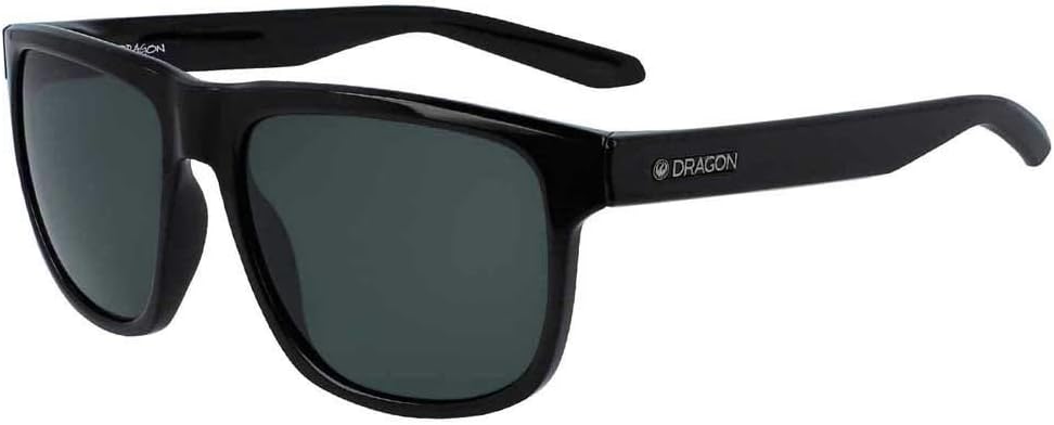 Dragon Sesh LL Polar Shiny Black 100% UV Sunglasses
