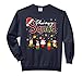 Pharmacy Squad Funny Pills Pharmacist Crew Christmas Lights Comfort Colors Adult Sweatshirt