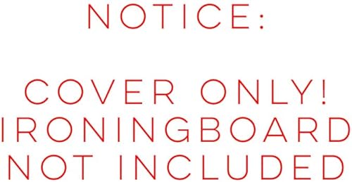 Miniatura 2 de Funda para tabla de planchar, fabricada en Italia, 18 x 54 pulgadas de ancho, sin productos químicos, ecológica, almohadilla de algodón natural y