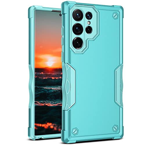 Coque Samsung S21 Ultra antichoc ultra-mince robuste vert menthe
